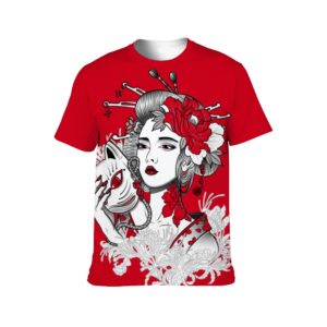 Geisha Sayuri Red
